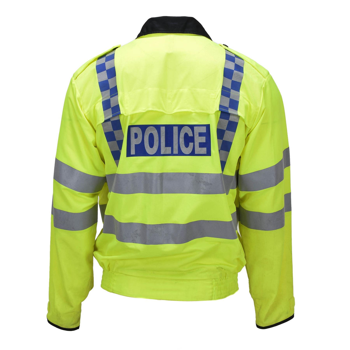 Originele Schotse gemeenschap vrijwilliger hi-vis jas reflecterende gele werkkleding