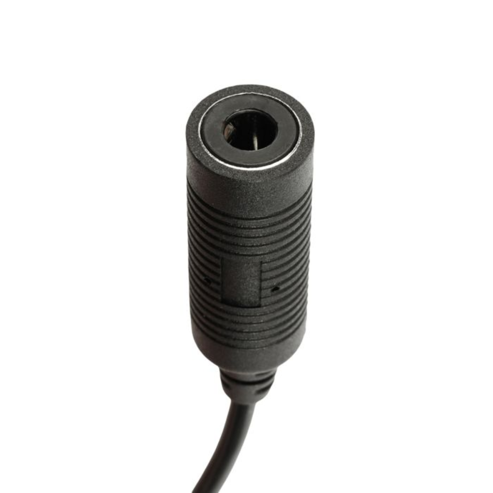 EARMOR M55 PTT-adapter Kenwood Baofeng 2-pins radio-headsetadapter zwart