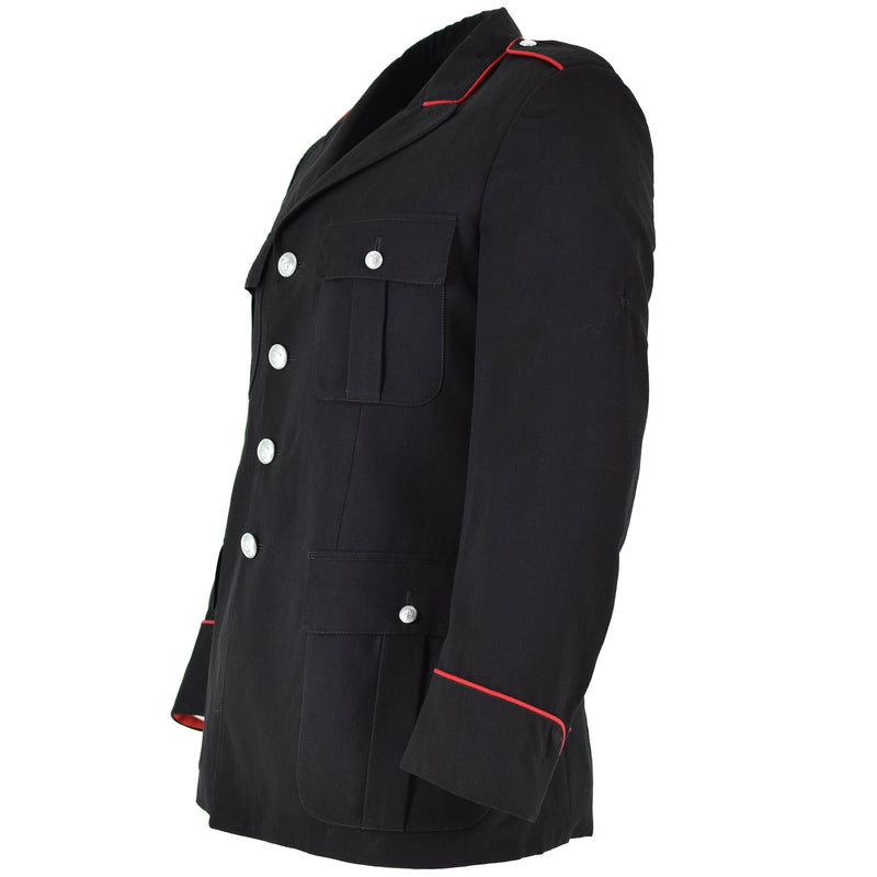 Origineel Italiaans militair politiejas Officiële officier formeel zwart uniform