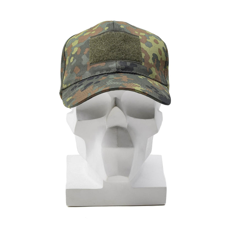 Leo Kohler Militair veld Baseball cap BW Flecktarn Camouflage Peaked Visor Cap