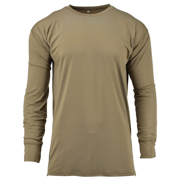 Echte Britse leger MTP Thermisch onderhemd Bruin militair Surplus Nieuw