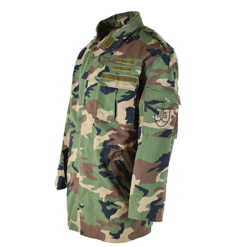 Originele vintage Slowaakse legerveldjack M97 Camo Militaire gevechtsparka Nieuw