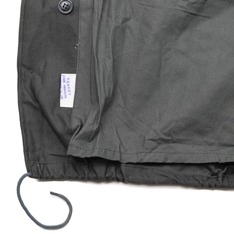 Echt Grieks leger M65 Ongegeerd jasje Gray Work Uniform Militair Surplus Nieuw