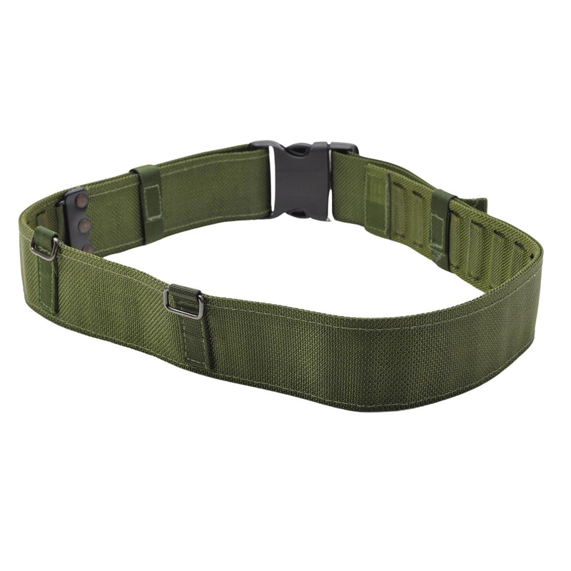 Origineel Deens leger tactische riem olijf verstelbaar veld webbing gevechten nieuw