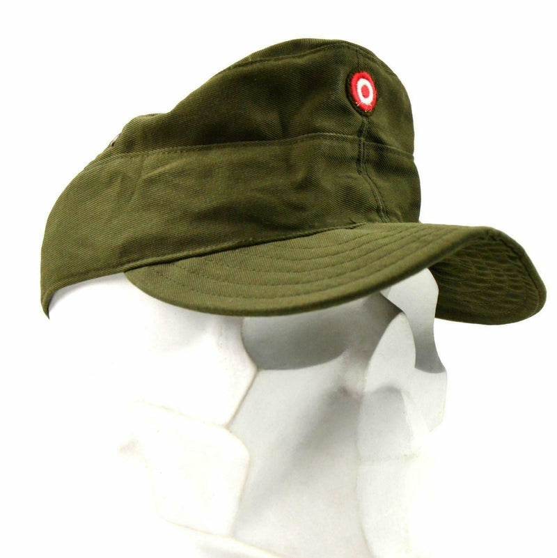 Echte Oostenrijkse militaire overtollige troepen Field Cap Olive od Oostenrijk gevechtshoed