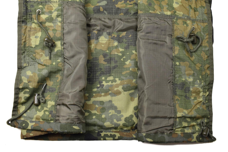 MIL-TEC merkjack ripstop smokd Duits leger flecktarn camo parka herenkleding