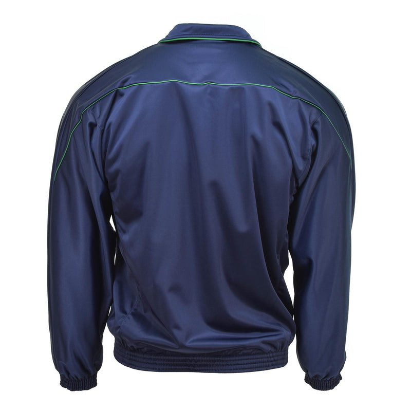 Origineel Frans leger tracksuit sportjack Activewear Suite top blauw shirt nieuw