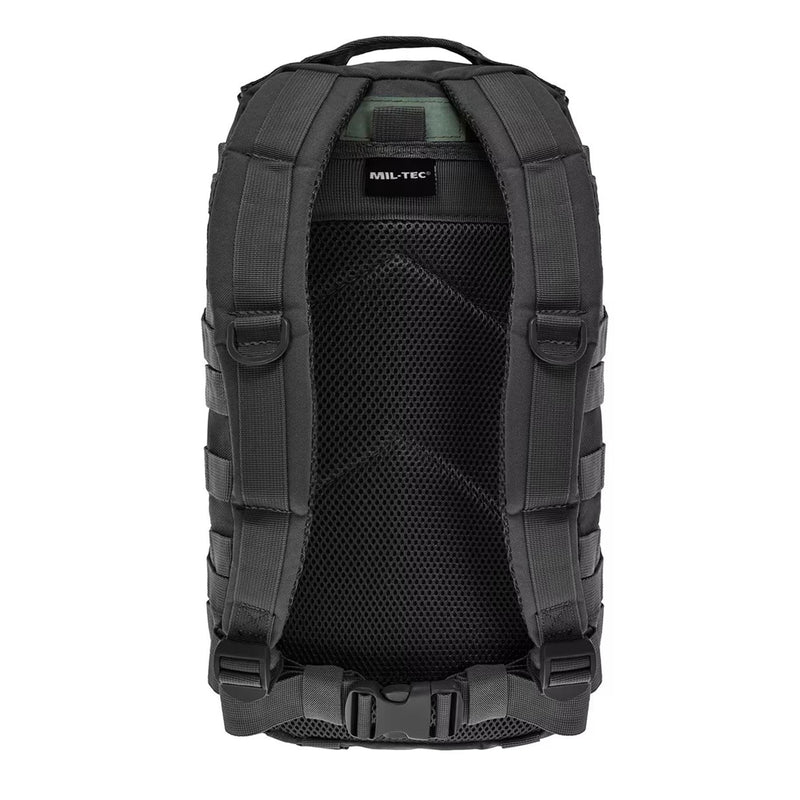 MIL-TEC U.S. Assault Style 20L Tactical Daypack Outdoor Camping Black Backpack