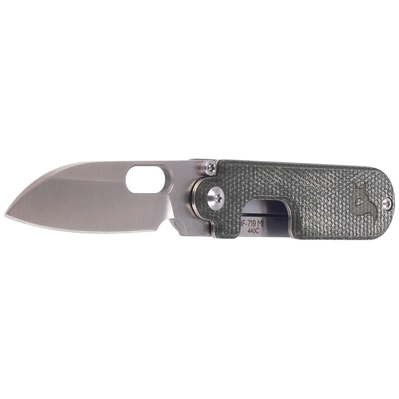 Fox Knives Brand BEAN GEN2 folding pocket knife satin coated 440C stainless steel