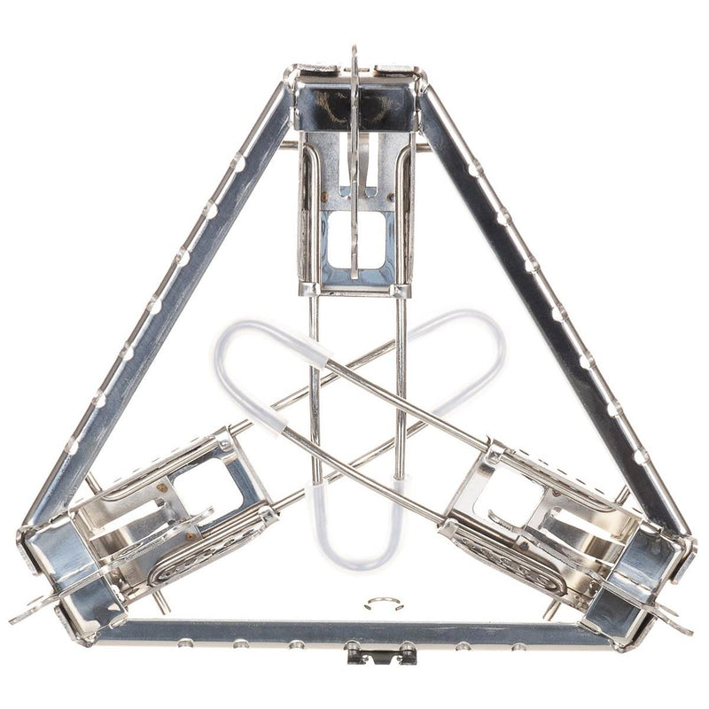 MFH Campfire Pot Stand 3 Legs Lichtgewicht verstelbare buitenkook BBQ Tripod