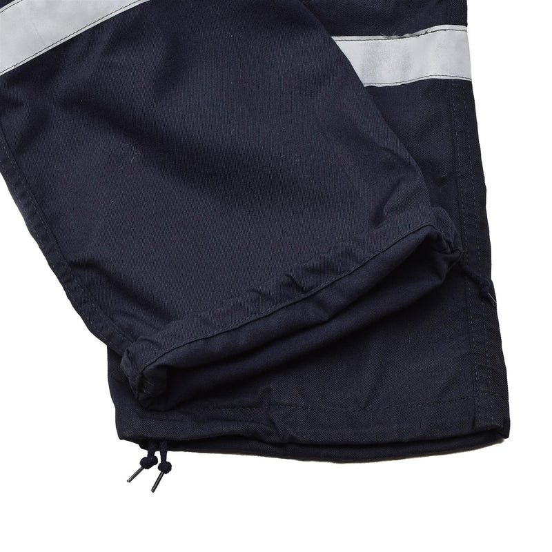 Echte Franse marine Coverall ThermoStable Marine Jumpsuit Solid Dark Blue Nieuw