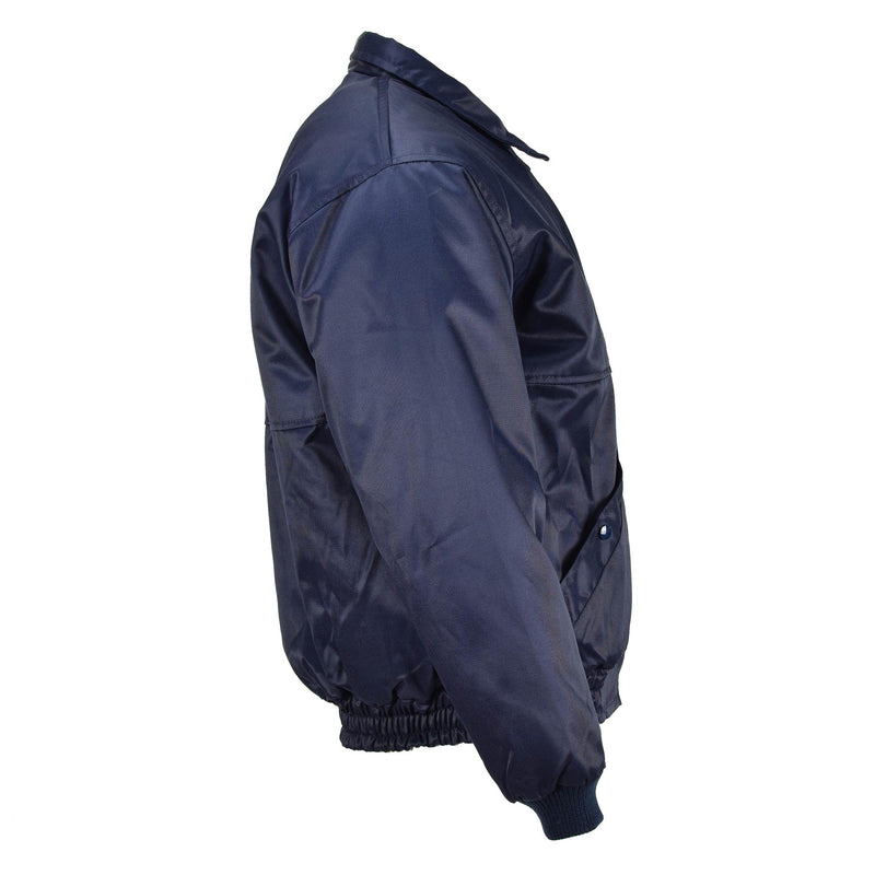 Merk Lambert Franse luchtmacht bomberjack blauw warm winddicht pilootuniform