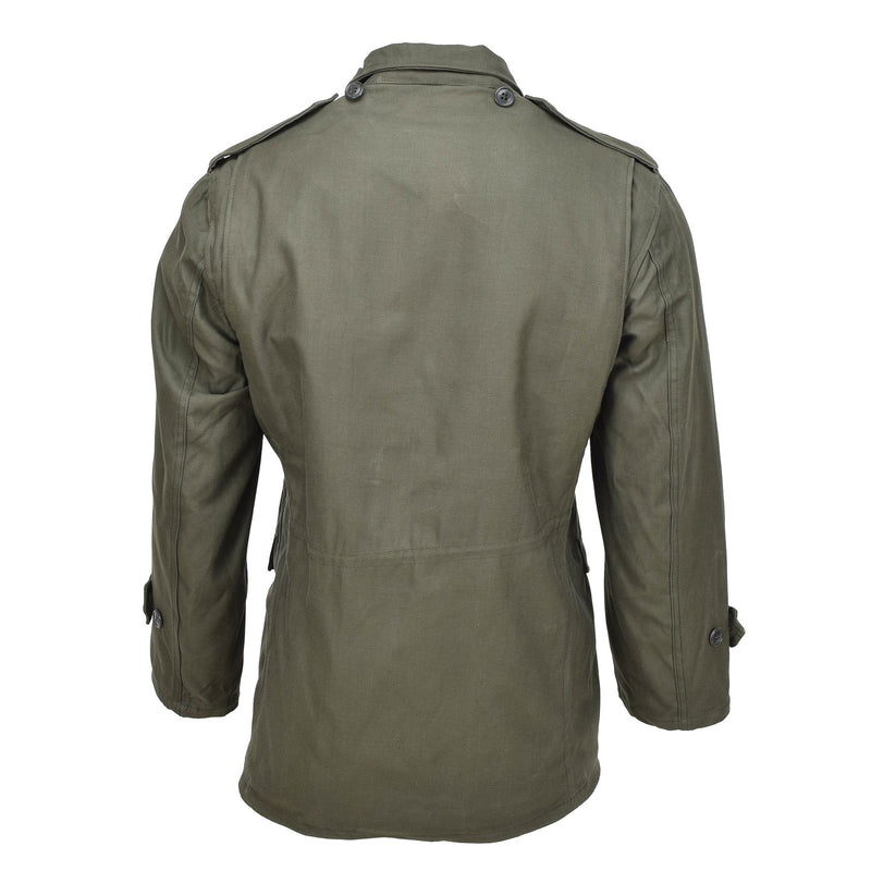 Echte Grieks militair M65 Field Jacket Us Type Olive Army Uniform Surplus Nieuw