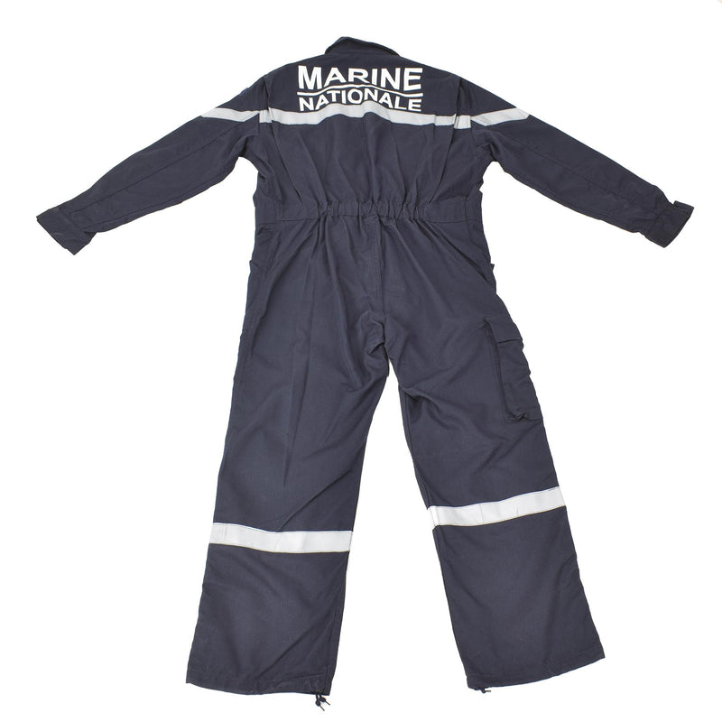 Echte Franse marine Coverall ThermoStable Marine Jumpsuit Solid Dark Blue Nieuw