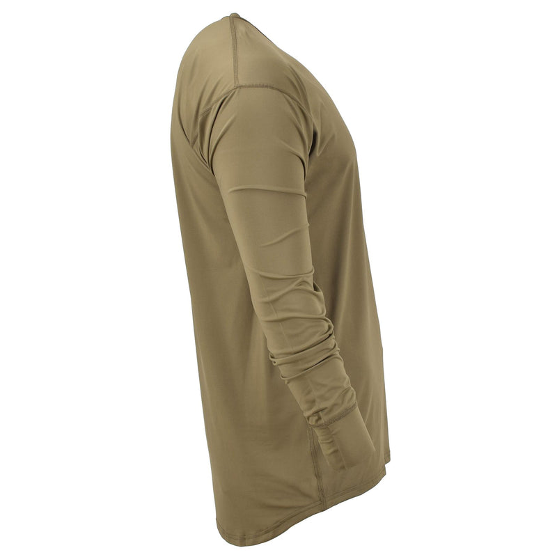 Echte Britse leger MTP Thermisch onderhemd Bruin militair Surplus Nieuw