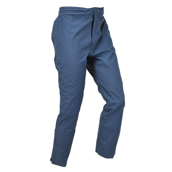 Originele Britse Royal Air Force broek Waterdicht Blue Raf nat weerbroek
