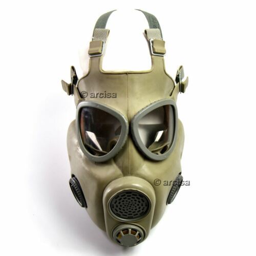 Tsjechische Tsjechoslowaakse leger militair gasmasker M-10. Nieuwe volledige set. CZ Gasmasker M10