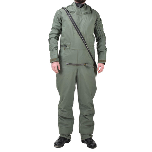Originele Britse militaire luchtcrew Green Coverall Immersion Mk20a Protection Suite