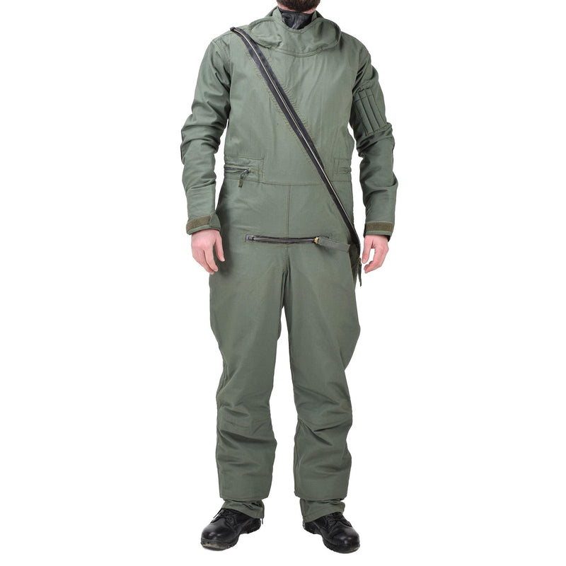 Originele Britse militaire luchtcrew Green Coverall Immersion Mk20a Protection Suite