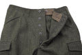 Originele Zweedse leger M39/58 veldbroek wol cargo surplus olijfgroen