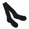 Originele Britse militaire wintersokken warm geribbeld gebreid EU 39-40 zwart