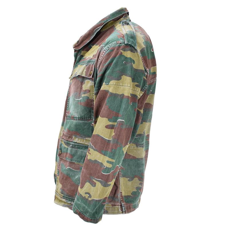 Origineel België Militaire M56 Jigsaw Camouflage Jacket Field Combat Troops Army