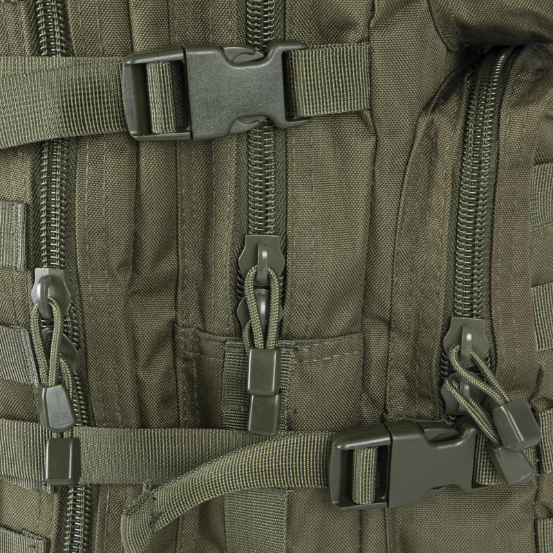 Mil-Tec U.S. Assault Combat Backpack Trekking Hiking Outdoor Rucksack 36L Olive