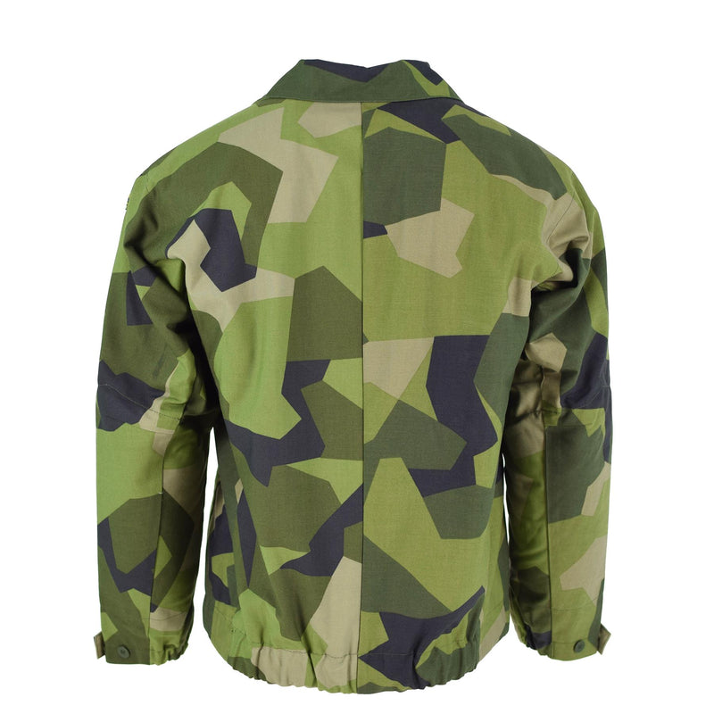 Original Zweeds Army M90 Jacket Splinter Camouflage Field Combat Tanker Nieuw