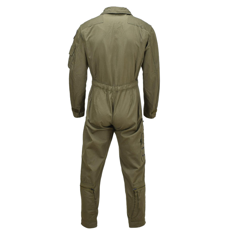 Echt Italiaans leger Coverall Flight Suite Militaire olijf jumpsuit Aramid
