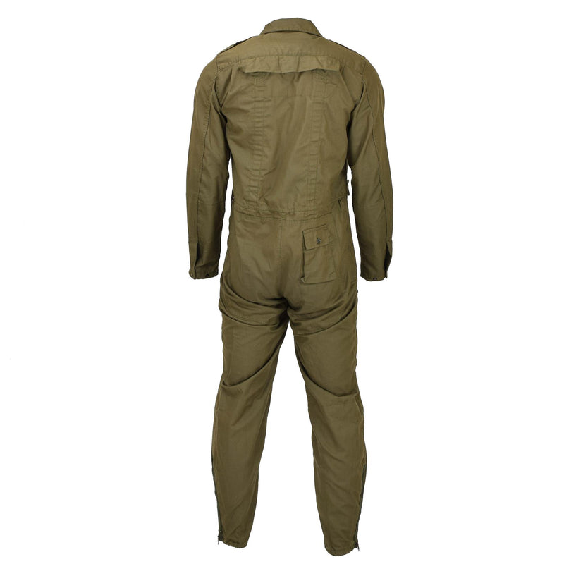 Originele Oostenrijkse leger Coverall Green Nomex Brandweerstandsresites in het algemeen