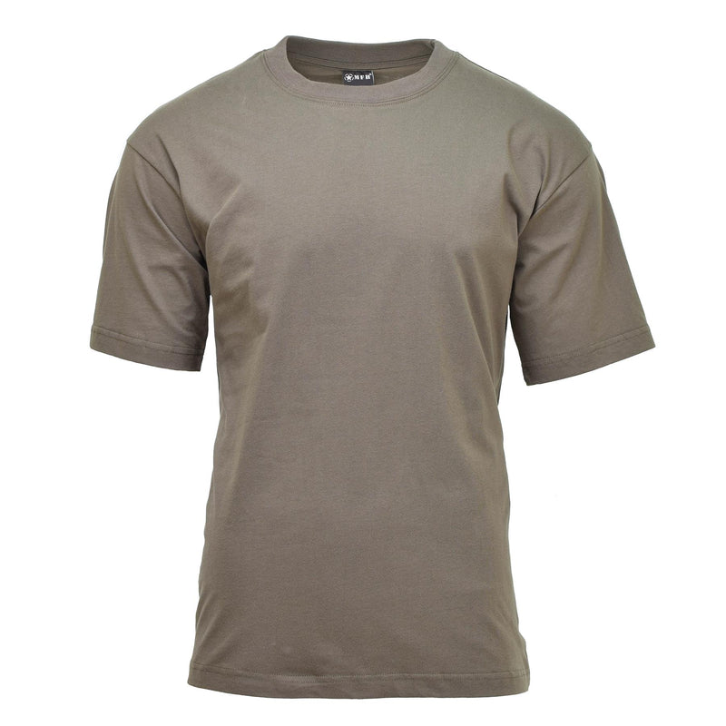 MFH Amerikaanse militaire stijl t-shirt lichtgewicht ademende zomer onderstreping olijf