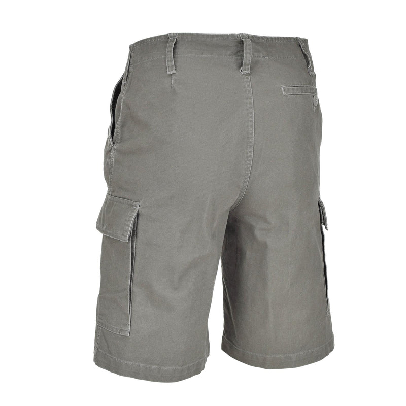 MIL-TEC merk Duitse legerstijl olijf voorgesproken Moleskin Bermuda militaire shorts