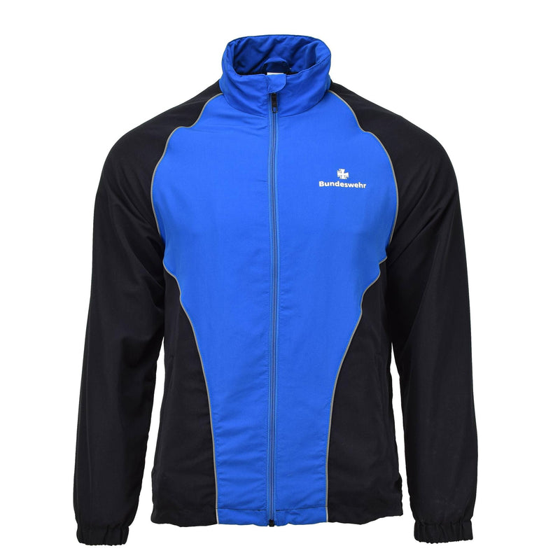 Echt Duitse militaire bundeswehr jas tracksuit shirts sportkleding blauw zwart