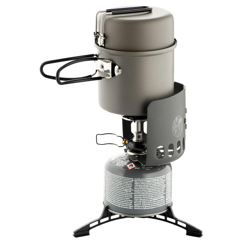 Optimus Elektra Fe Camping Cooking System Outdoor Cook Burner voorruitkachel