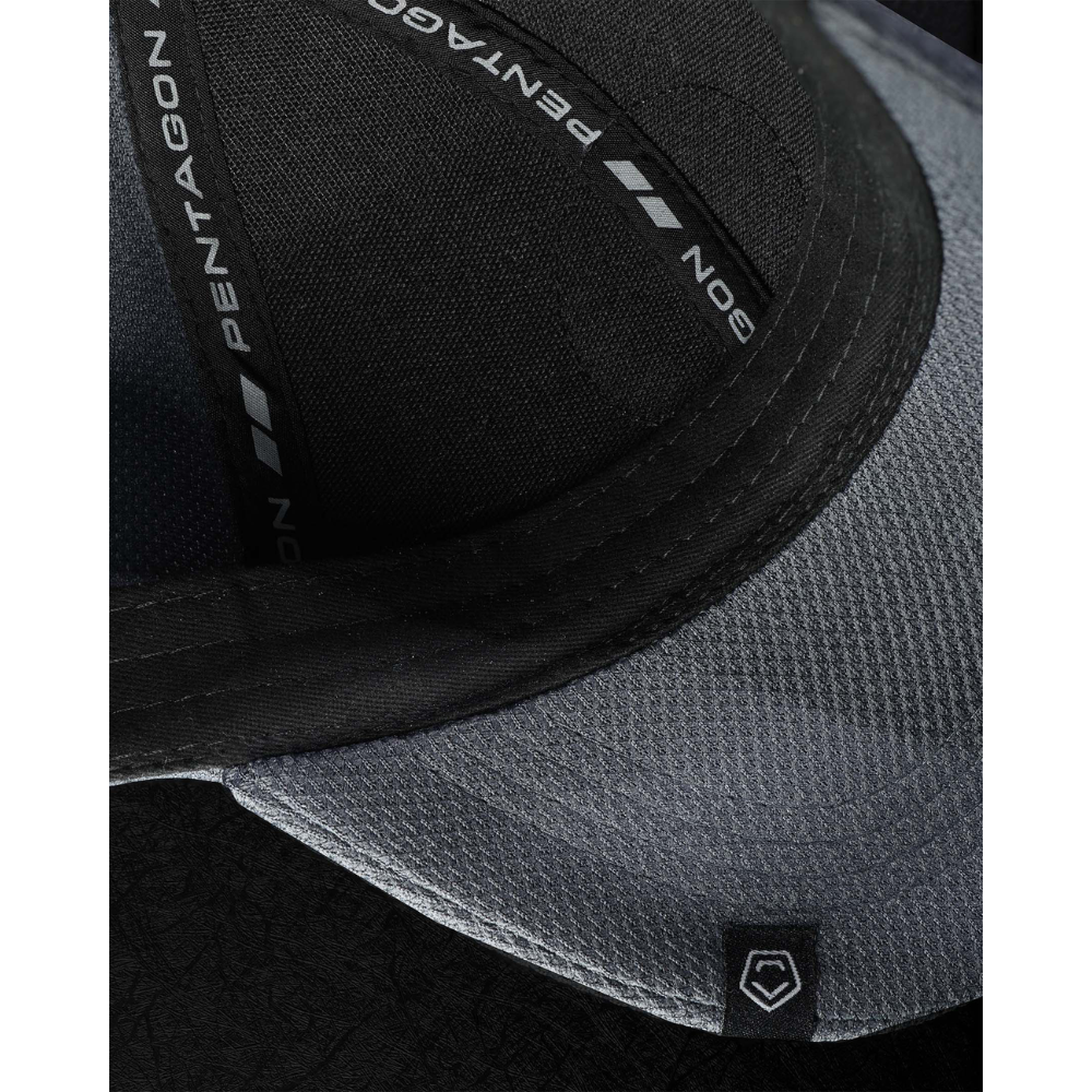 Pentagon Cluster Mesh BB Cap Tactische Verstelbare Baseballhoed Outdoor Wolf Grijs