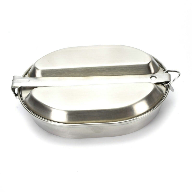 US Army Mess Kit Roestvrij staal Militaire puinhoop Tins Us Style eetgerei Nieuw