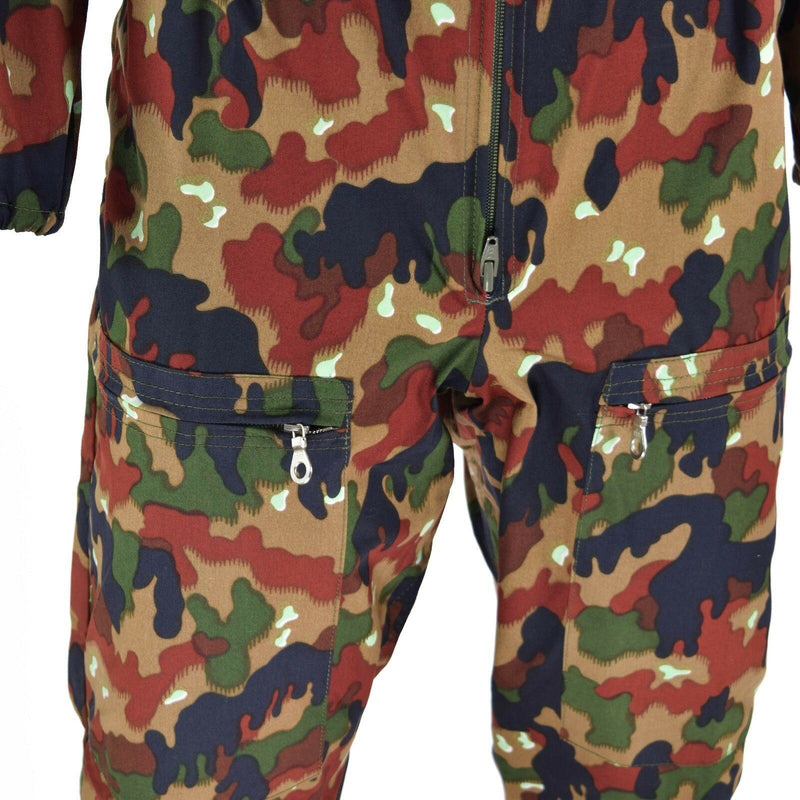 Origineel Zwitsers Zwitsers Zwitserland leger alpen coverall pak tanker militair probleem