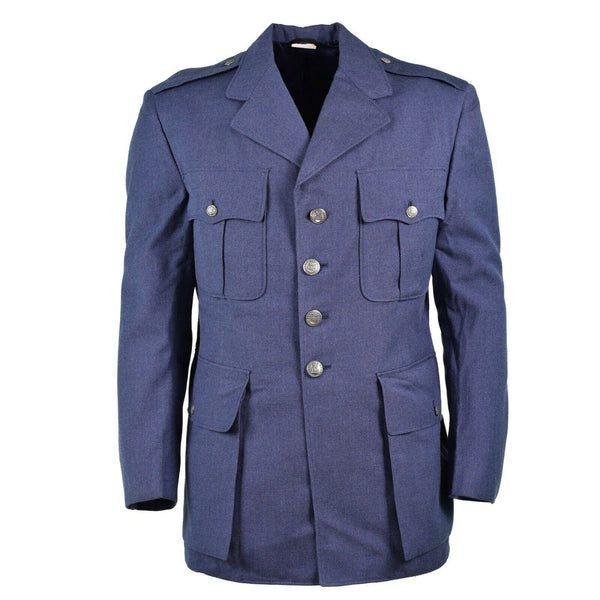 Originele US Army Air Force Jacket Coat Heren Blue Usaf Wool Coat Service -jurk