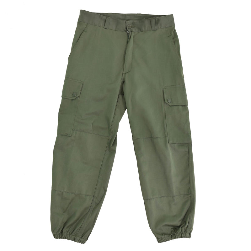 Originele Franse legerbroek Field Troops Militaire groene BDU -broek Surplus Nieuw