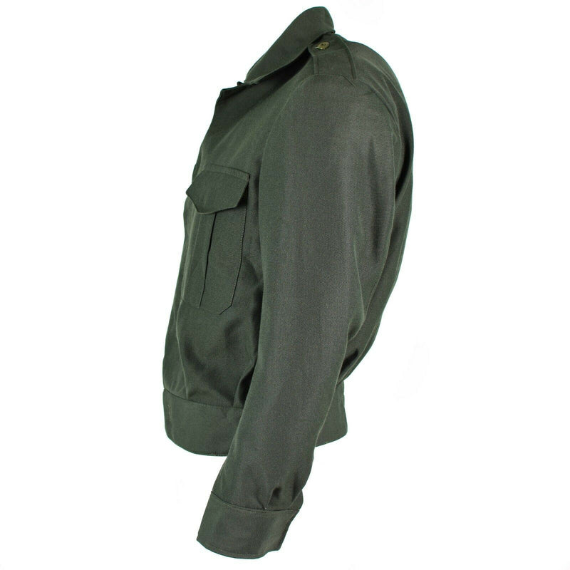 Origineel Grieks legerveld Ike jas Gabardine Wool Blaze Griekenland militair nieuw