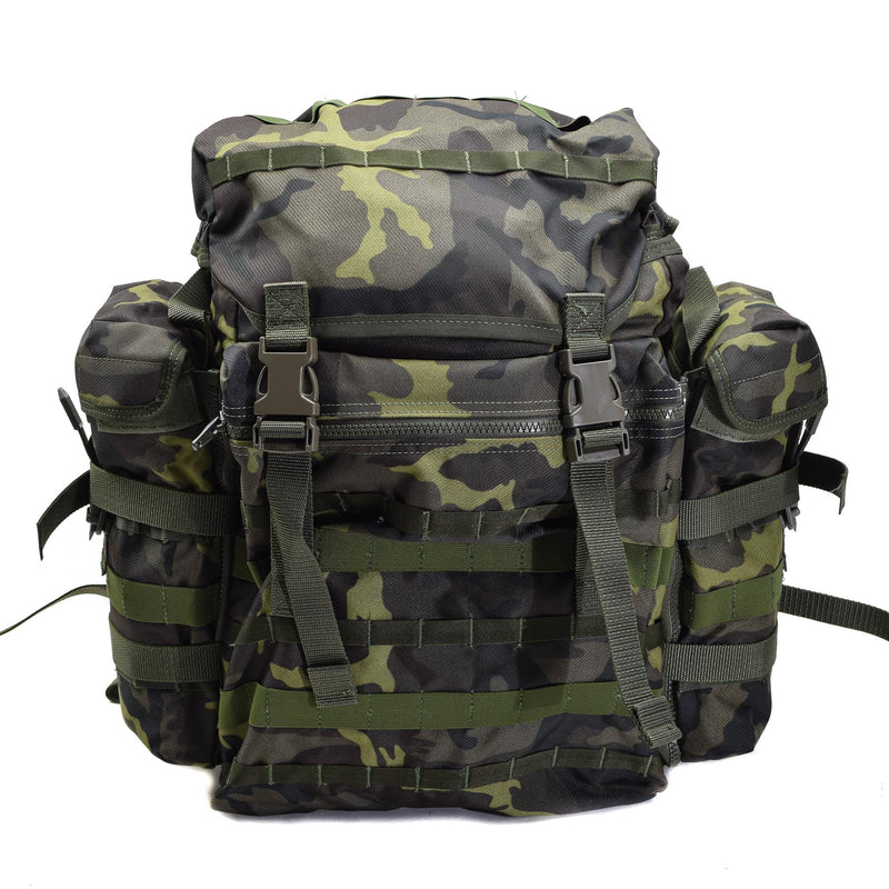 Originele Tsjechische Republiek Militaire Molle Backpack Quick Release Woodland Camo 30L