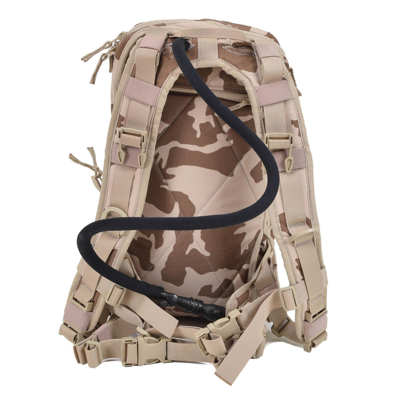 Echt Tsjechisch leger Hydratatie Backpack System CZ95 Desert Camouflage 3 liter nieuw