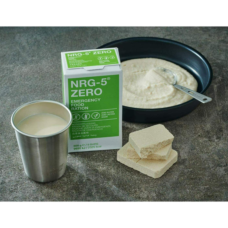 Noodrantsoener Leger Survival Food Pack Mre Prepper Militaire NRG-5 Zero 500 G