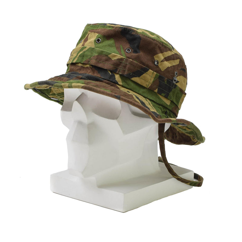 Origineel Nederlands militair Panama hoed nekflap tactisch DMP boonie cap surplus