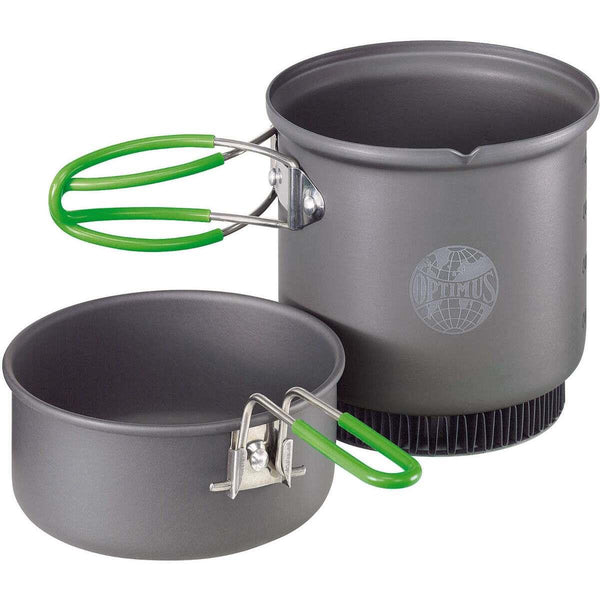 Optimus Crux Weekender Hij kookt Pot Cup System Fornuis Camping wandelkokset
