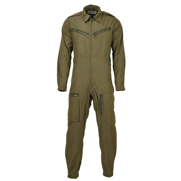 Originele Oostenrijkse leger Coverall Green Nomex Brandweerstandsresites in het algemeen