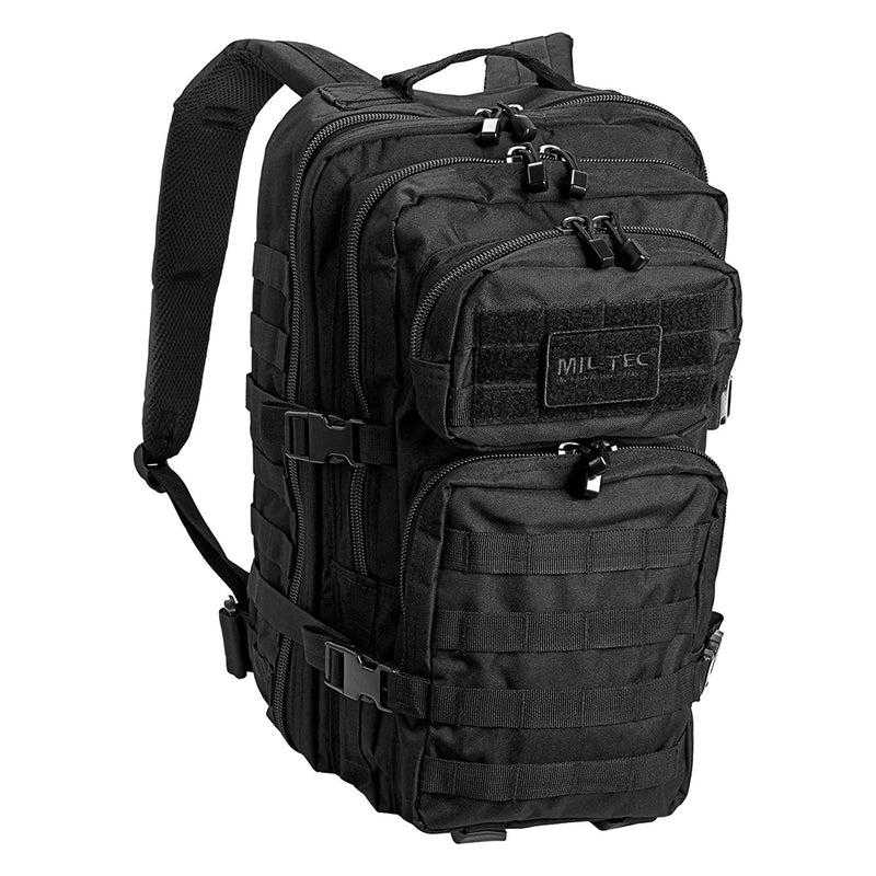Mil-Tec U.S. Assault 36l Backpack Trekking Rucksack Hiking Outdoor Daypack Black