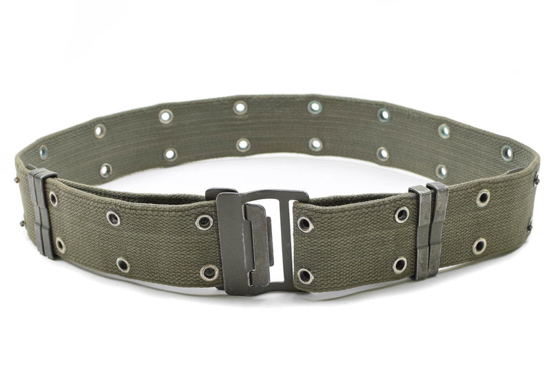 Originele Franse leger marine swebbing riem famas olive od web France militair nieuw