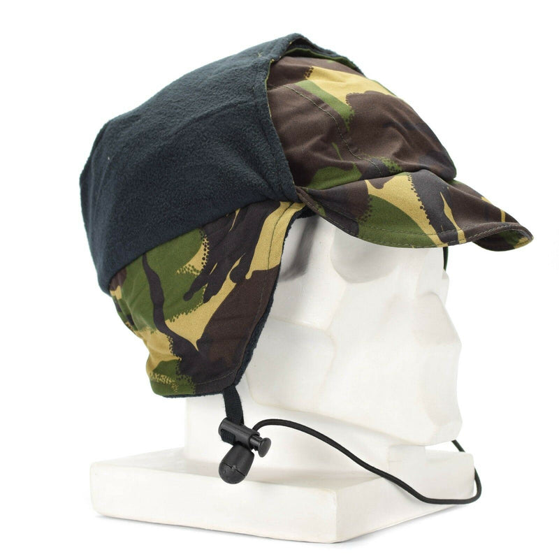 Echte Britse leger DPM Camo waterdichte gore Tex Cap gevoerde koudweer hoed nieuw