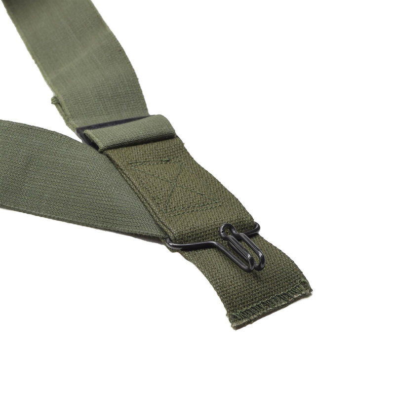 Originele Amerikaanse militaire M1950 Suspenders broek Braces schouderharnas olijf nieuw